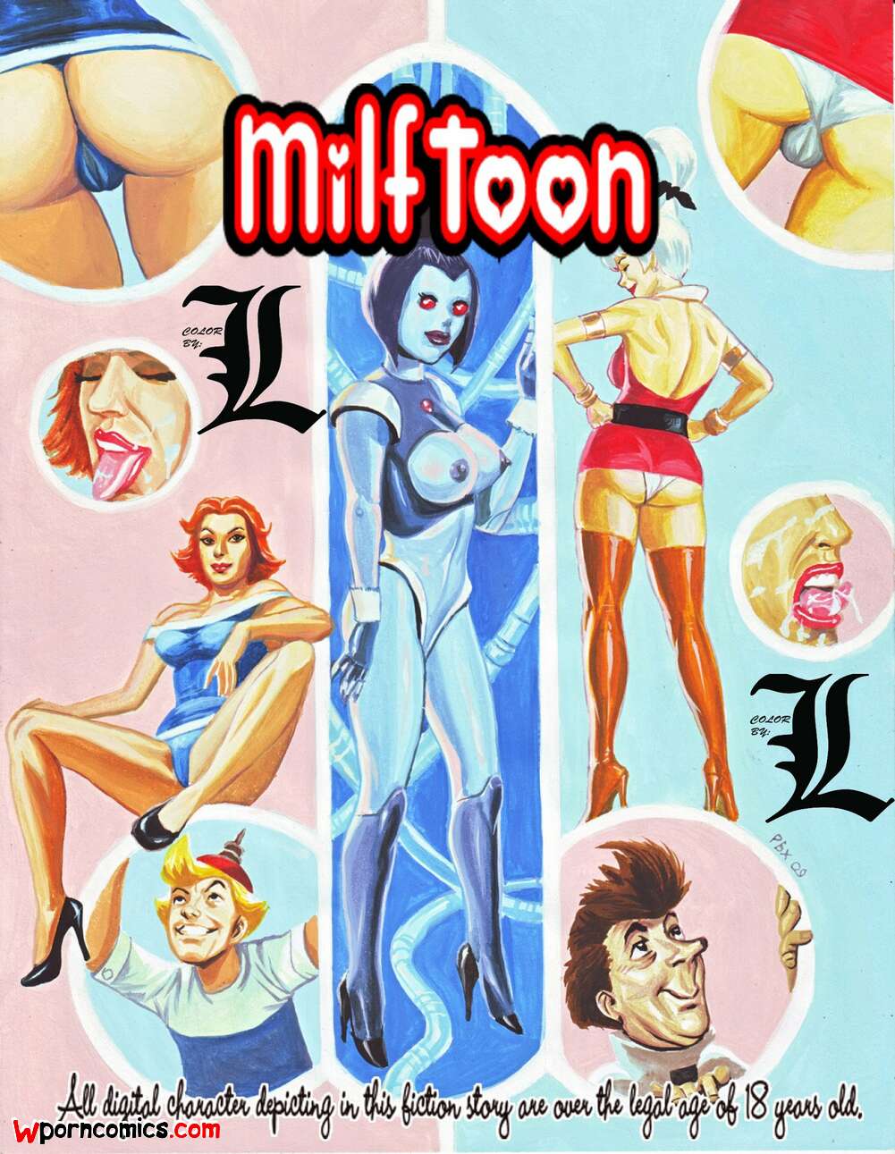 Porn comic Milftoon. Jepsons. Color by L