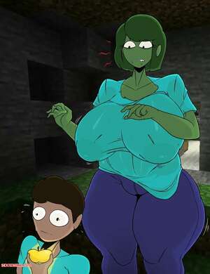 Porn comic Minecraft. The Immortal Guy