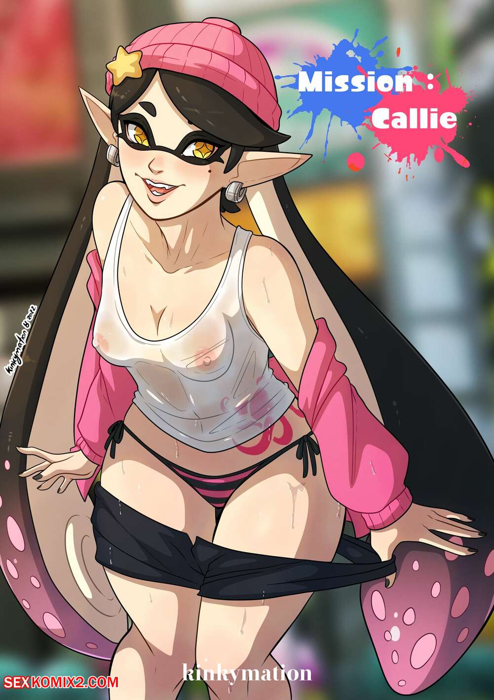 Porn comic Mission. Callie. Chapter 1. Splatoon. Kinkymation.