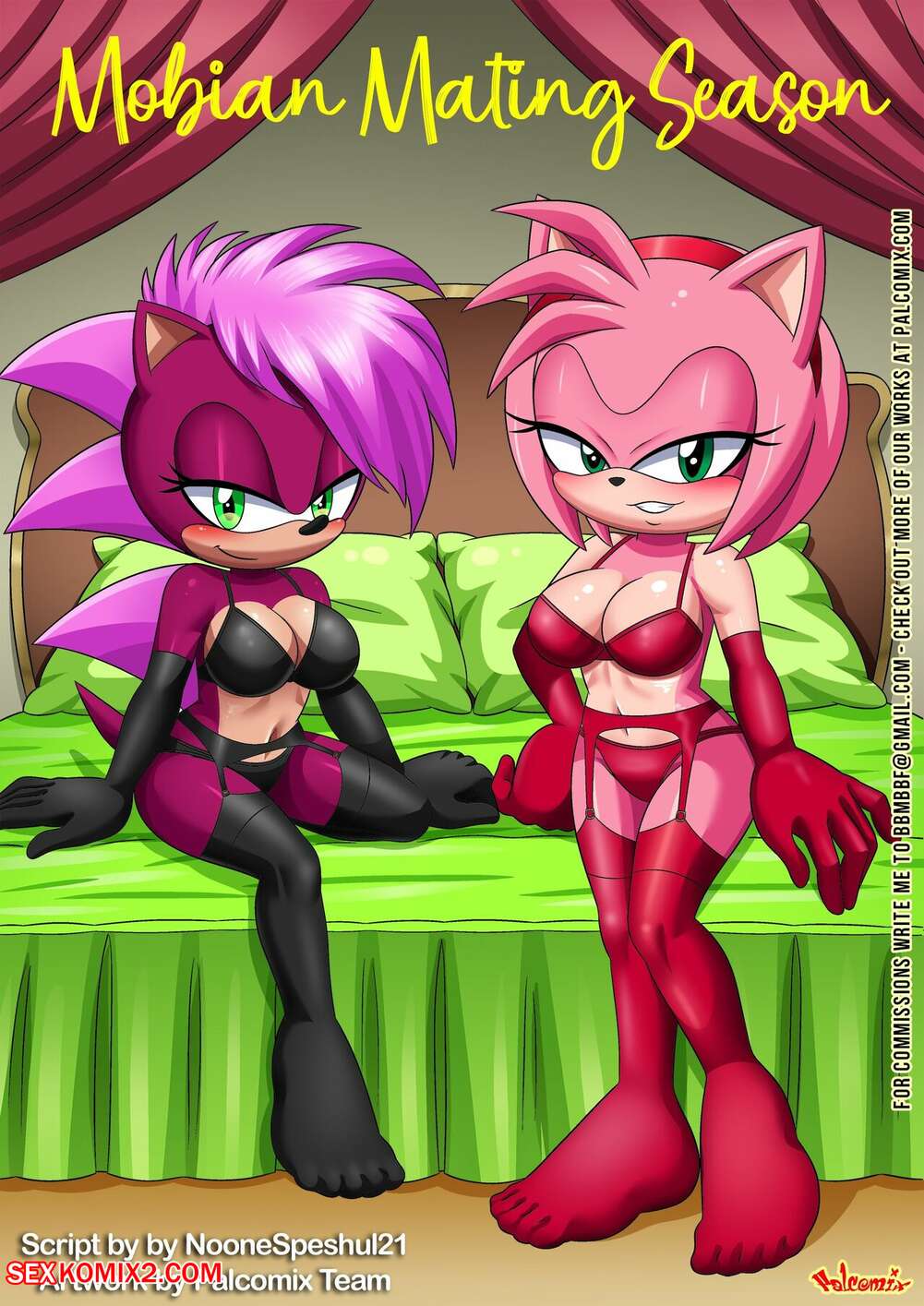 Porn comic Mobian Mating Season. Palcomix