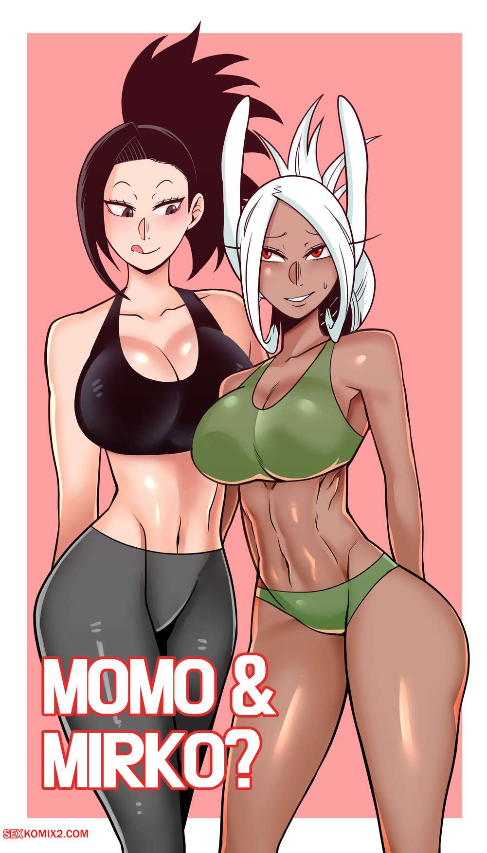 Porn comic Momo and Mirko. My Hero Academia. TSFSingularity.