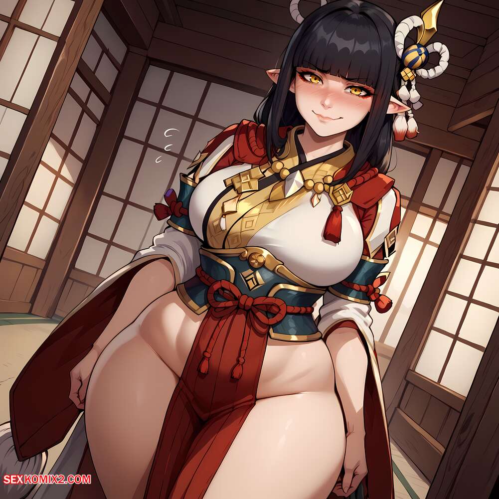 Porn comic Monster Hunter. Minoto x BBC. Floxin