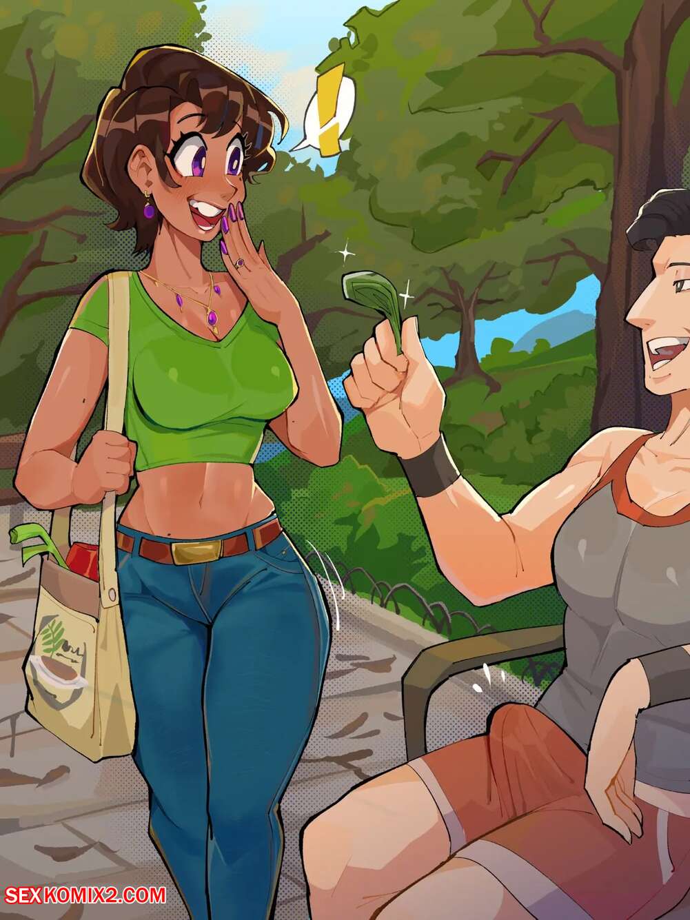 Porn comic Morning Stroll in Depravecity. Differland