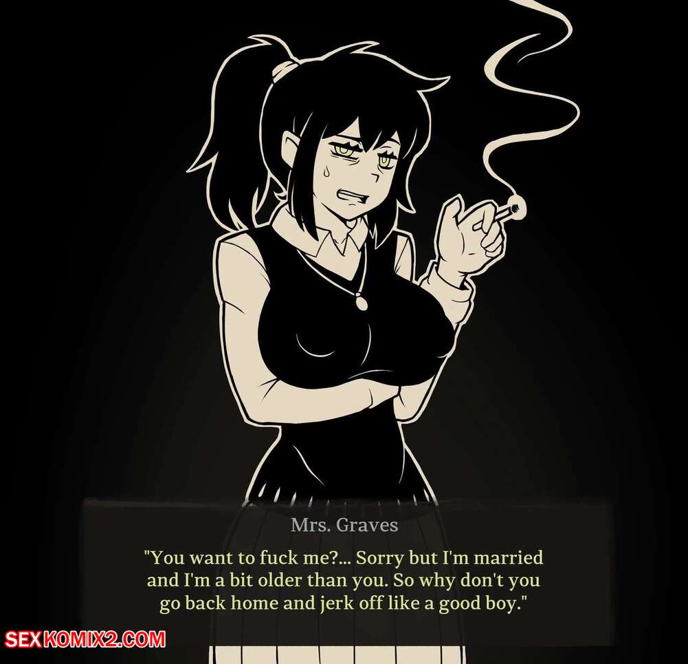 Porn comic Mrs. Graves. Blazecasper