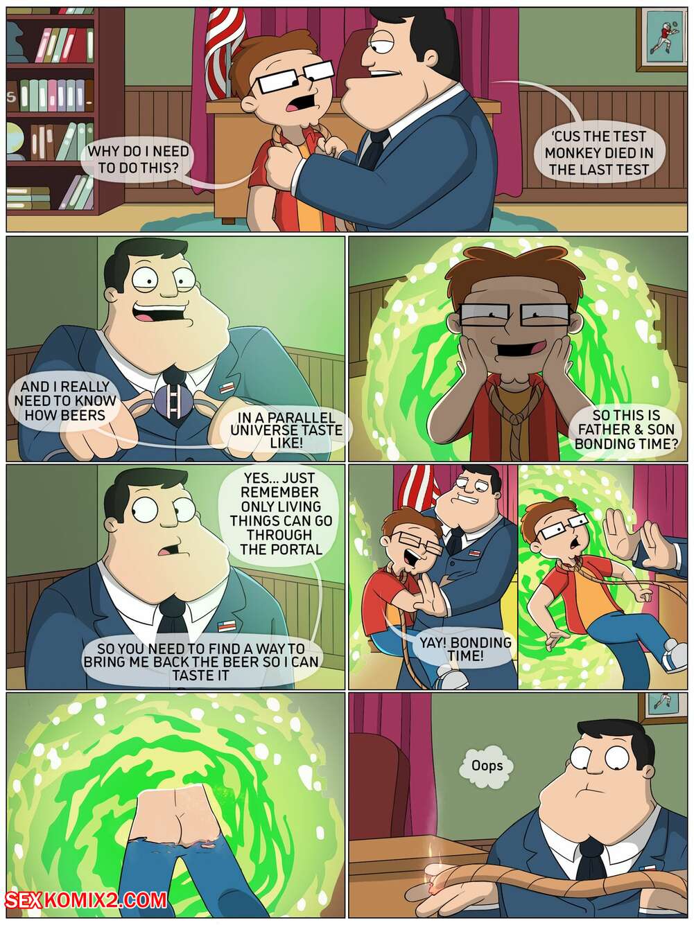 Porn comic Multiverse Madness. SeniorG