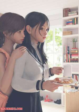 Porn comic My futanari friend is very passionate. Chapter 3. In the hostel