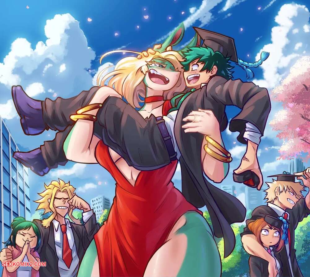 Porn comic My Hero Academia AUs. Vlizz