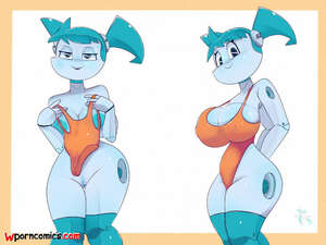 Porn comic My Life as a teenage robot.