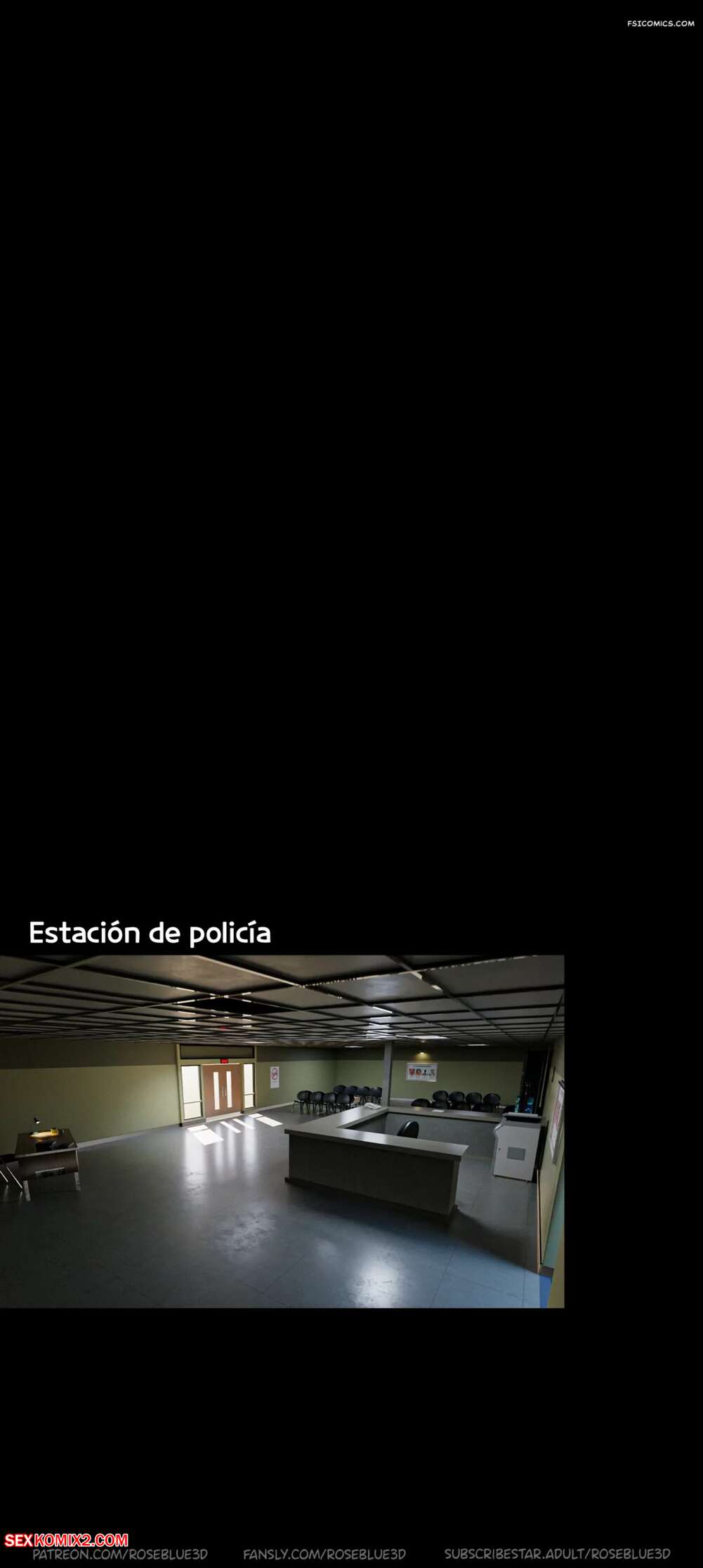 Porn comic My Neighbors Widow. Chapter 47. Rose Blue 3D