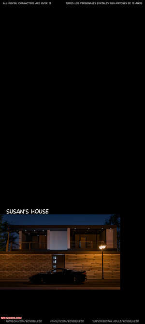 Porn comic My Neighbors Widow. Chapter 50. Rose Blue 3D