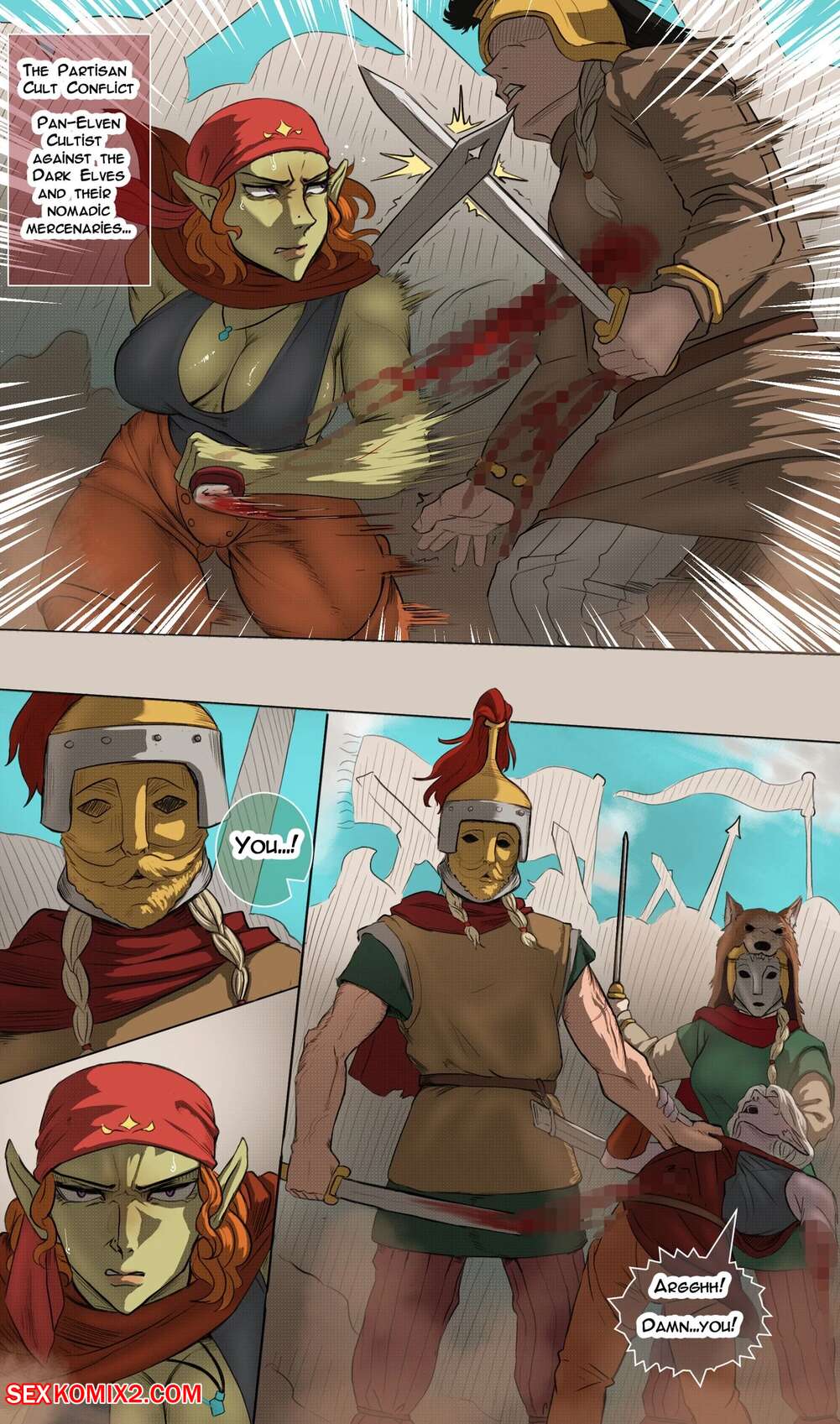 Porn comic My Partisan Elven Girl. Hachijuu