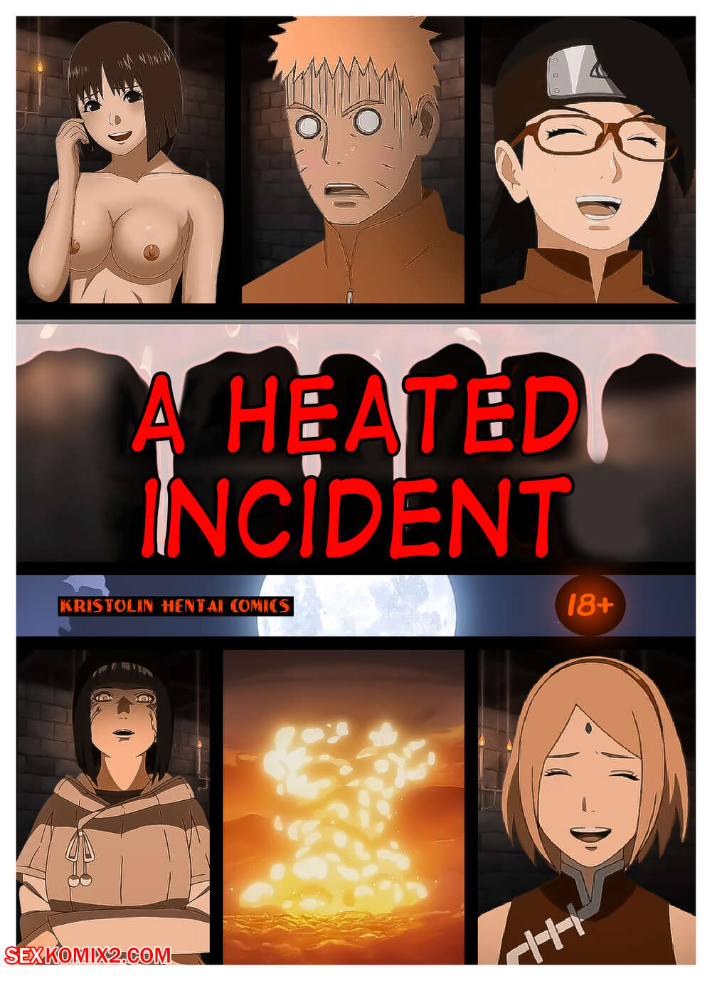 Porn comic Naruto. A heated incident. KristoLin
