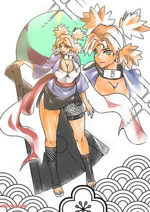 Porn comic Naruto x Temari. Karyoten