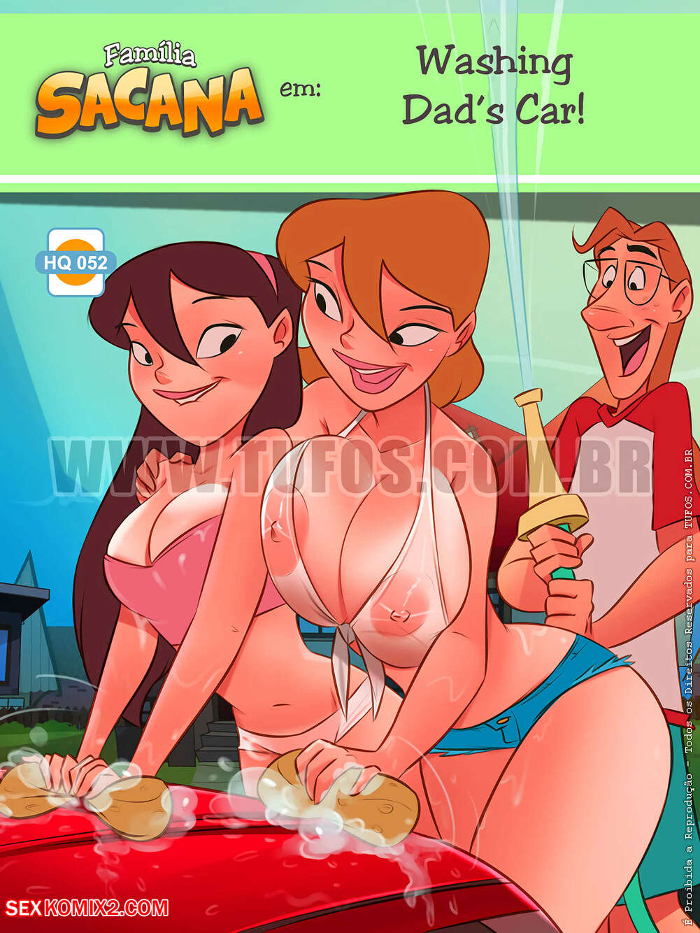 Porn comic Naughty Fam. Chapter 52. WC TF.