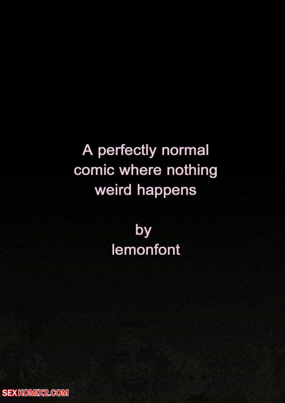 Porn comic Nickels In Change. Lemonfont