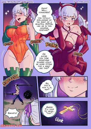Porn comic Noelle x Asta x Nero. Black Clover. PinkGoose