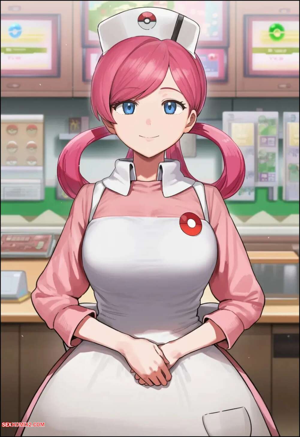 Porn comic Nurse Joy. Nakanaka Nana