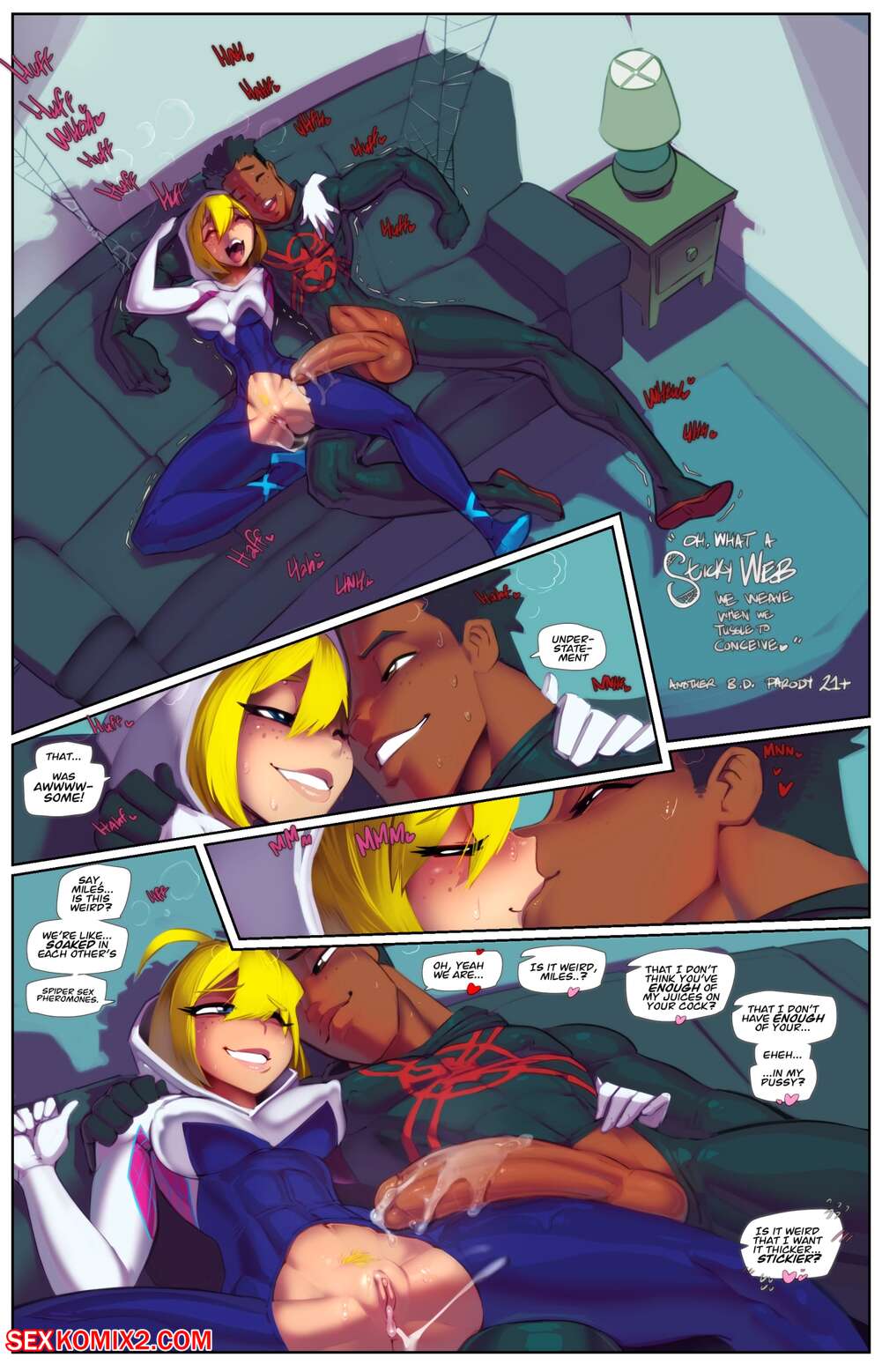 Porn comic Oh. What A Sticky Web. Chapter 2. Fred Perry.