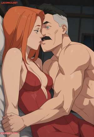 Porn comic Omni man x Atom Eve. Scarlet Meow