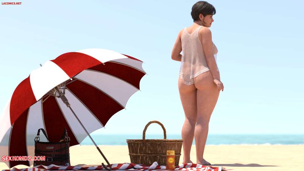 Porn comic On The Beach With Mrs Butler. JayyBoww