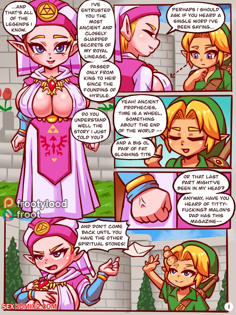 Porn comic Orgasms of Time. Mossy Froot