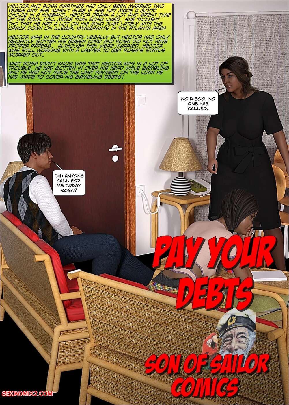 Porn comic Pay Debts. SonofSailor