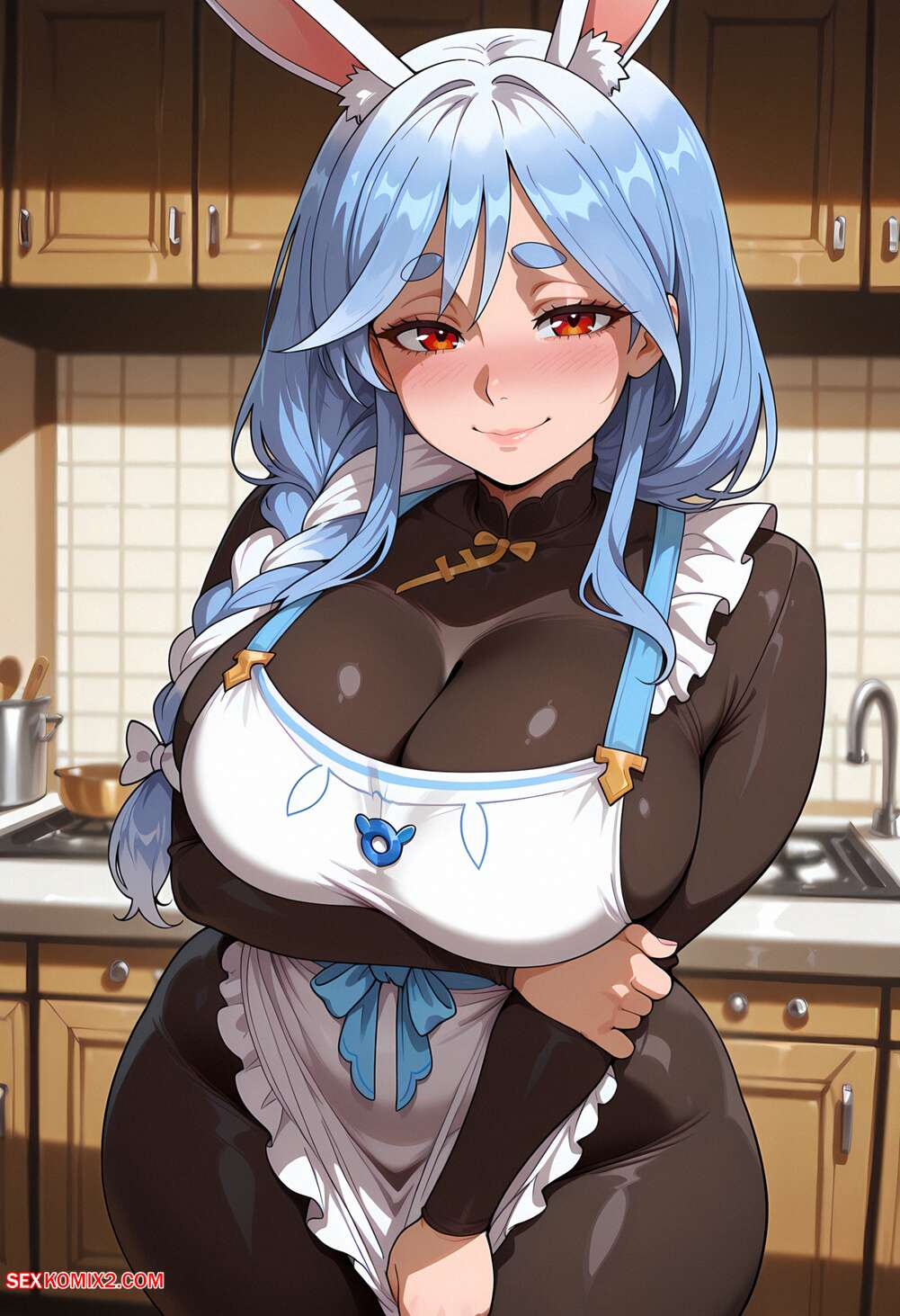 Porn comic Pekomama x BBC. Floxin