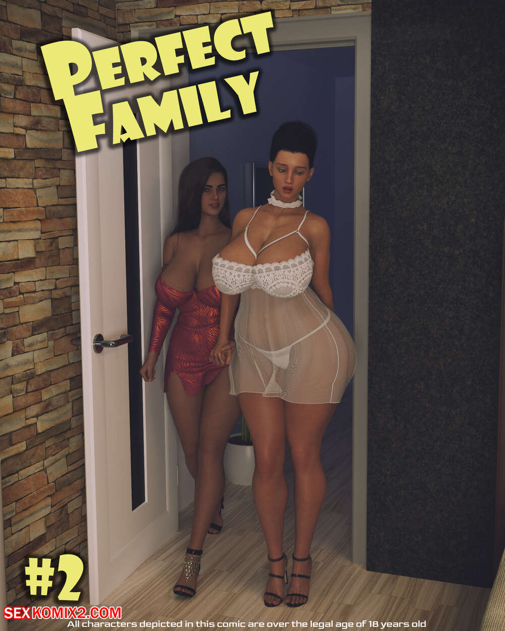 Porn comic Perfect Family. Chapter 2. Daval3D