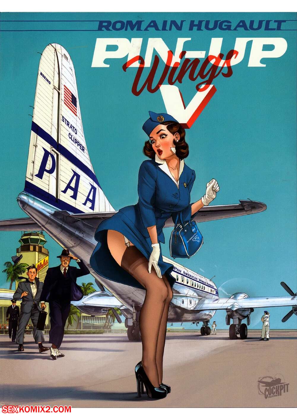 Porn comic Pin Up Wings 5. Romain Hugault.