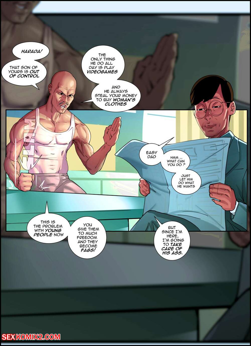 Porn comic Play Smash With Grandpop. Rekks.