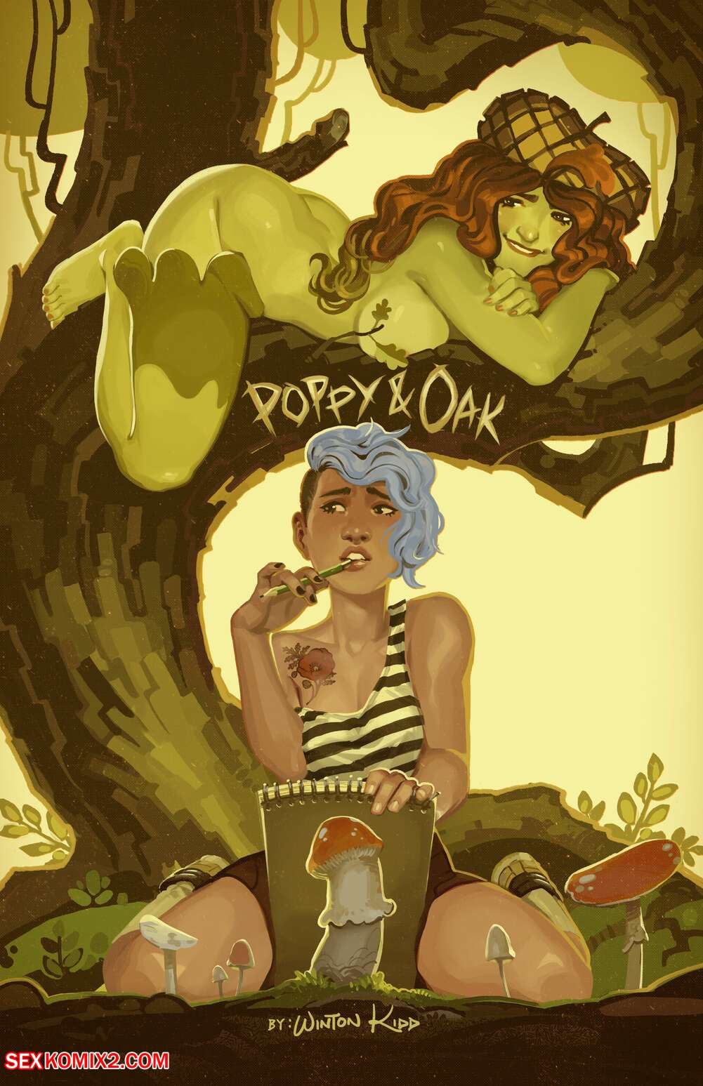 Porn comic Poppy and Oak. Chapter 1. WintonKidd.