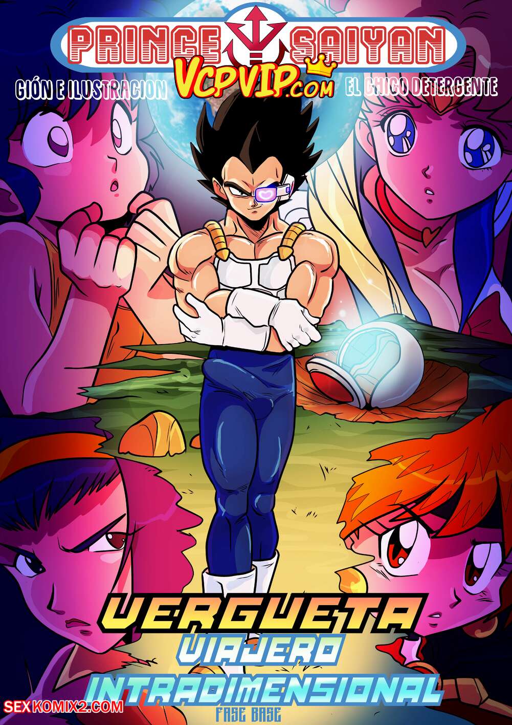 Porn comic Prince Saiyan. ElChicoDetergente.