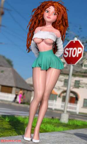 Porn comic Princess Merida. RuiDX