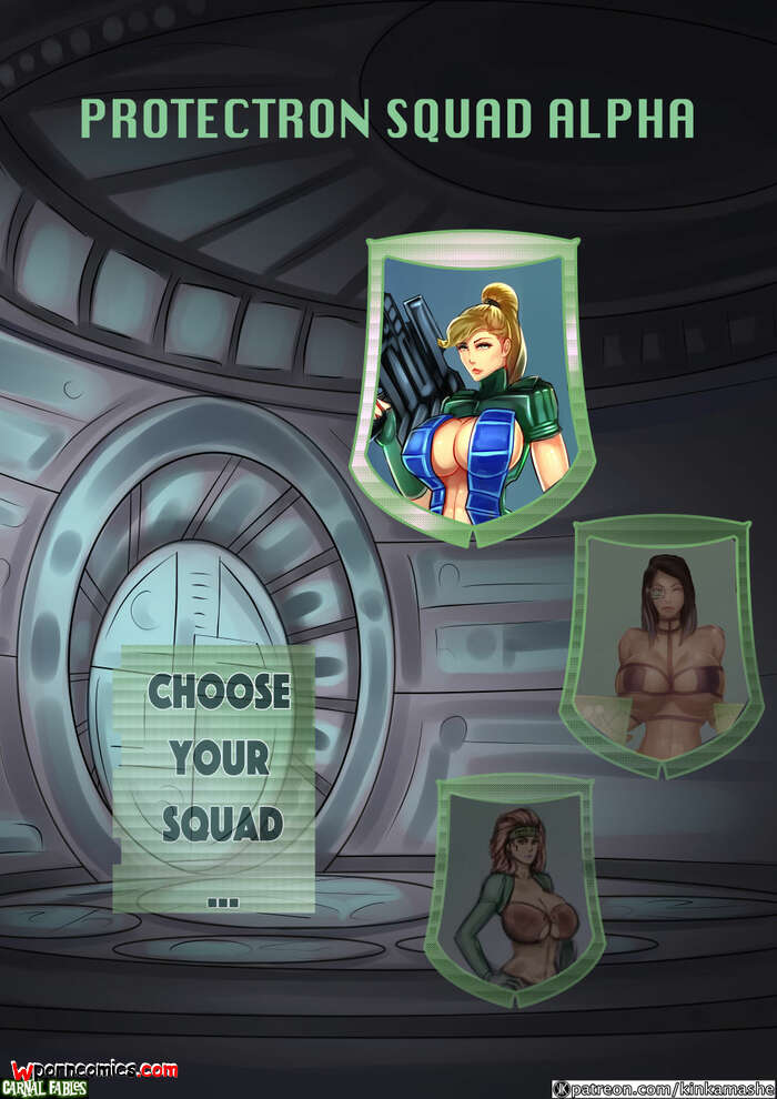 Porn comic Protection Squad Alpha. Kinkamashe.