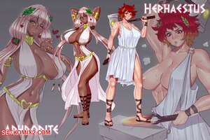 Porn comic Punishment For Aphrodite. PashaPencil