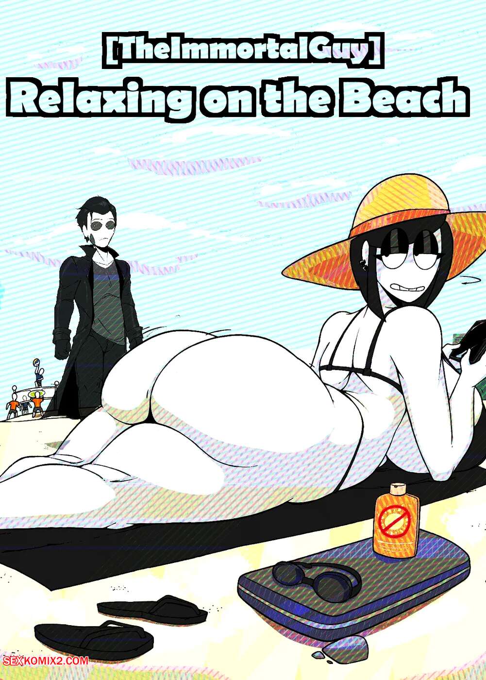 Porn comic Relaxing on the Beach. TheImmortalGuy