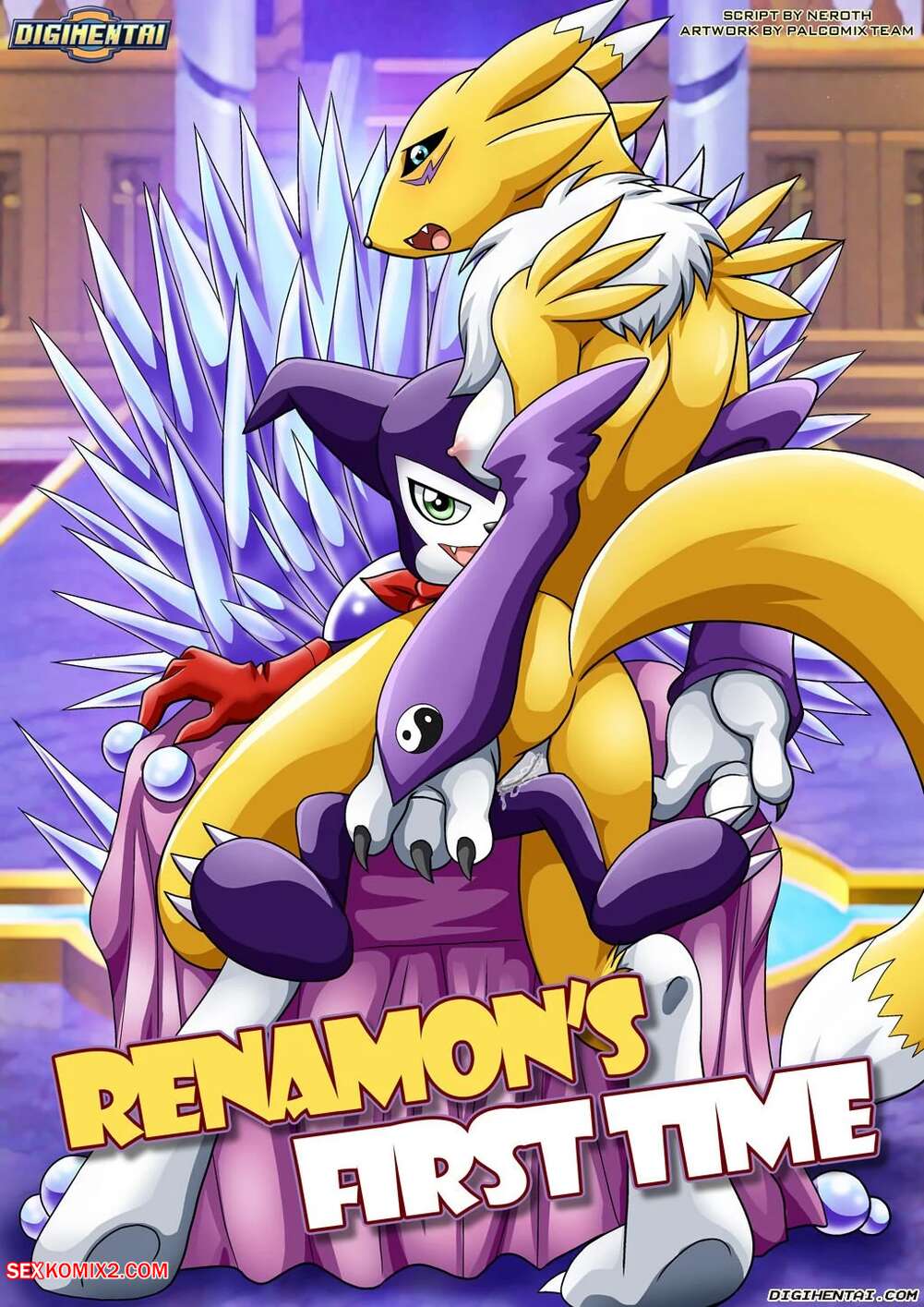 Porn comic Renamons First Time. Chapter 1. Digimon. PalComix.