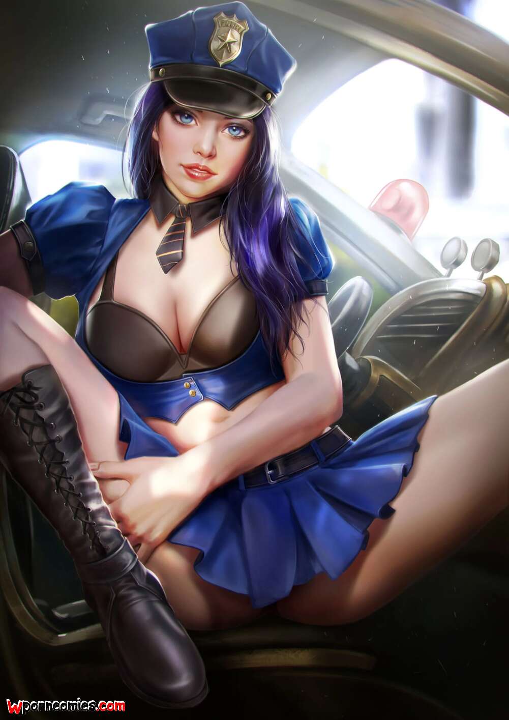 Porn comic Reward 14. Caitlyn. League Of Legends. Firolian.