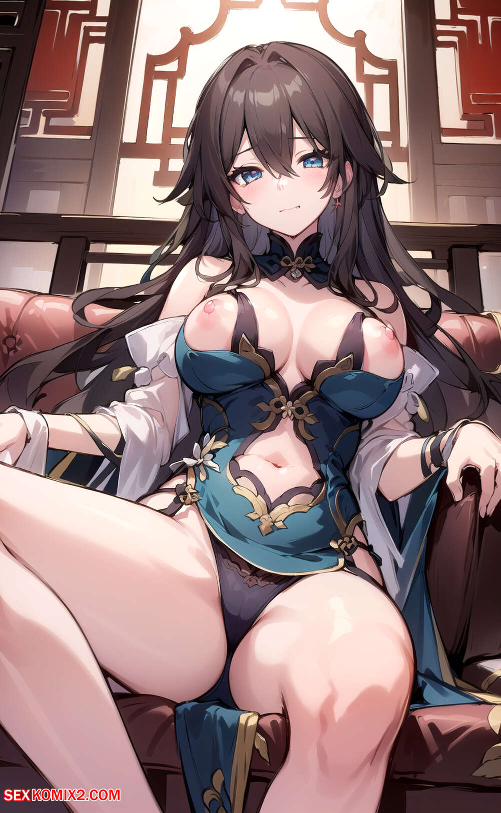 Porn comic Ruan Mei. ArimaAgamiAI