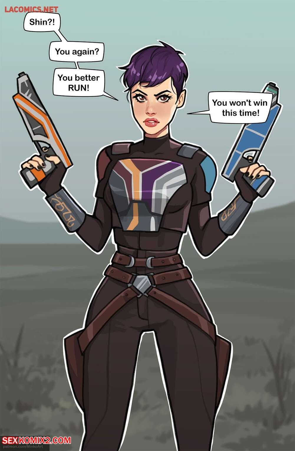 Porn comic Sabine And Shin. A Universe Of Love. Olena Minko