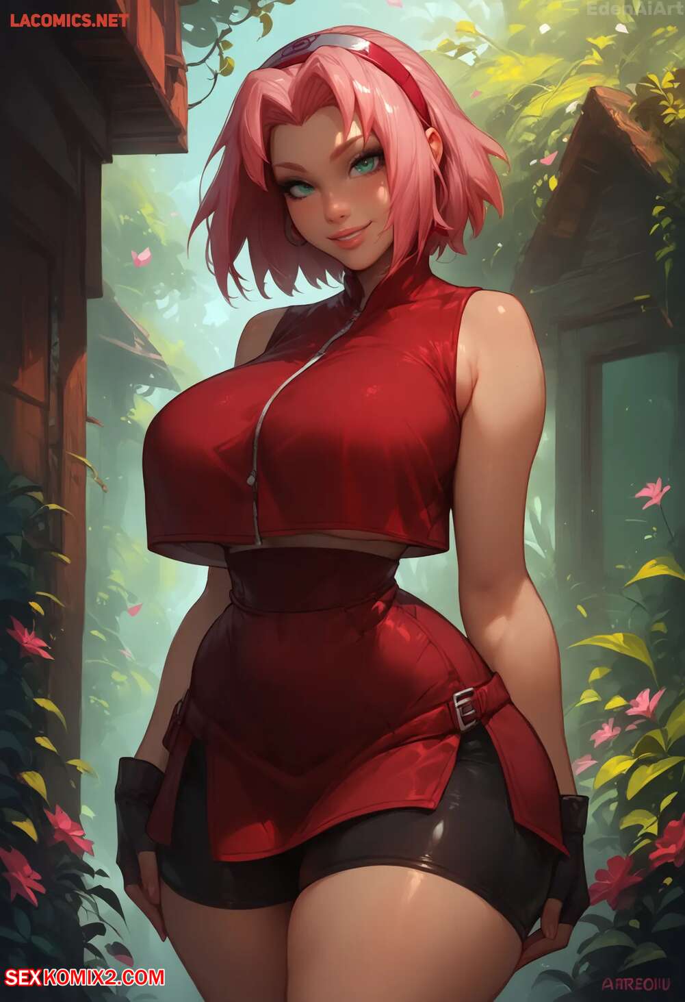 Porn comic Sakura. EdenAiArt