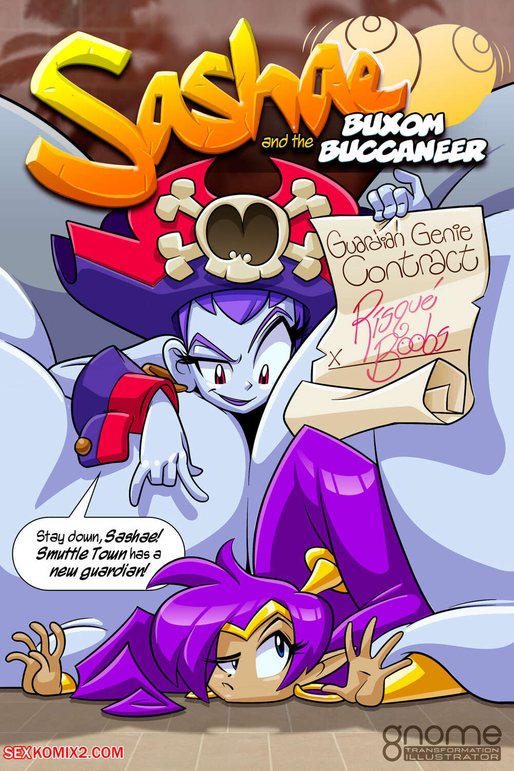 Porn comic Sashae And The Buxom Buccaneer. Gnomeoo