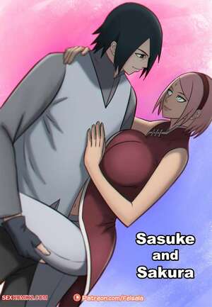 Porn comic Sasuke and Sakura. Felsala