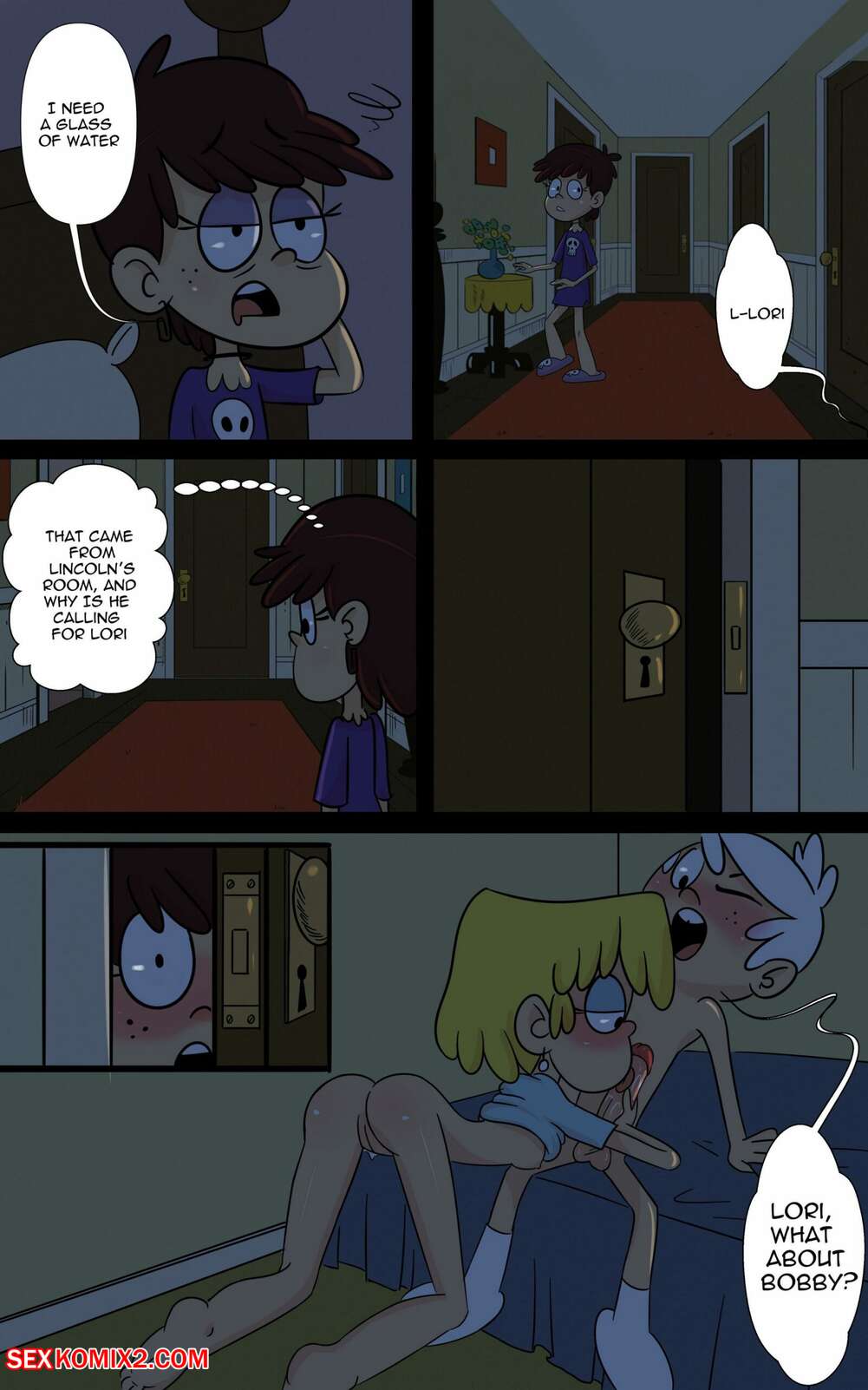 Porn comic Secrets Revealed. The Loud House. Monocromia01.