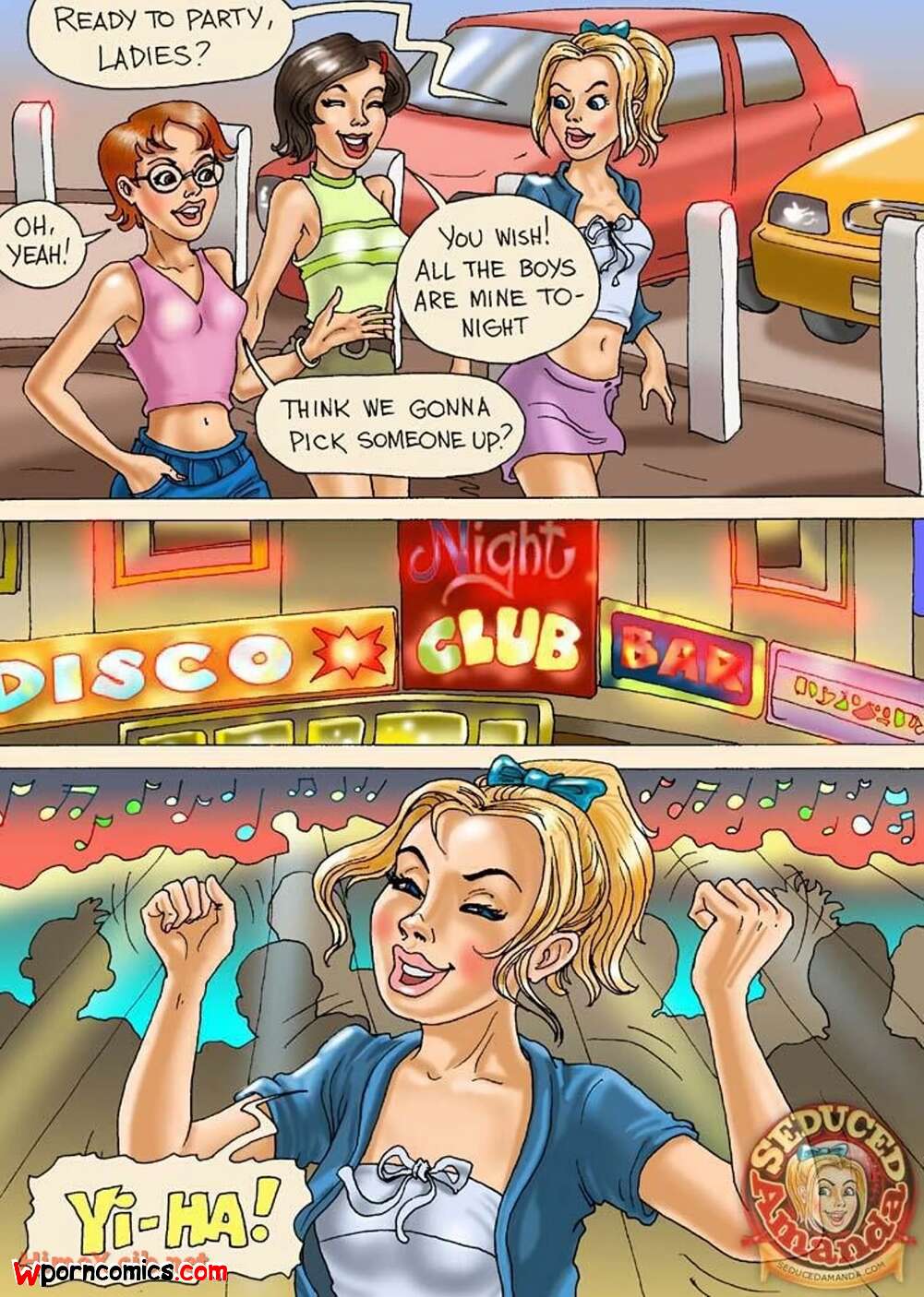 Porn comic Seduced Amanda. Seduced Amanda. Almost Seduced