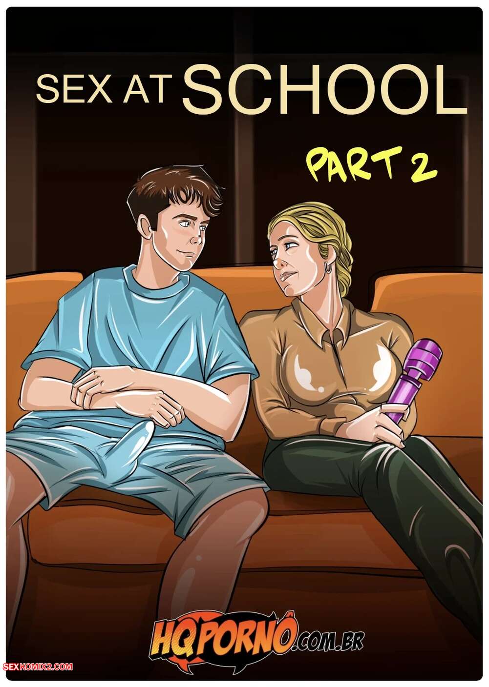 Porn comic Sex at school. Chapter 2. Sexo na escola. HQPorno