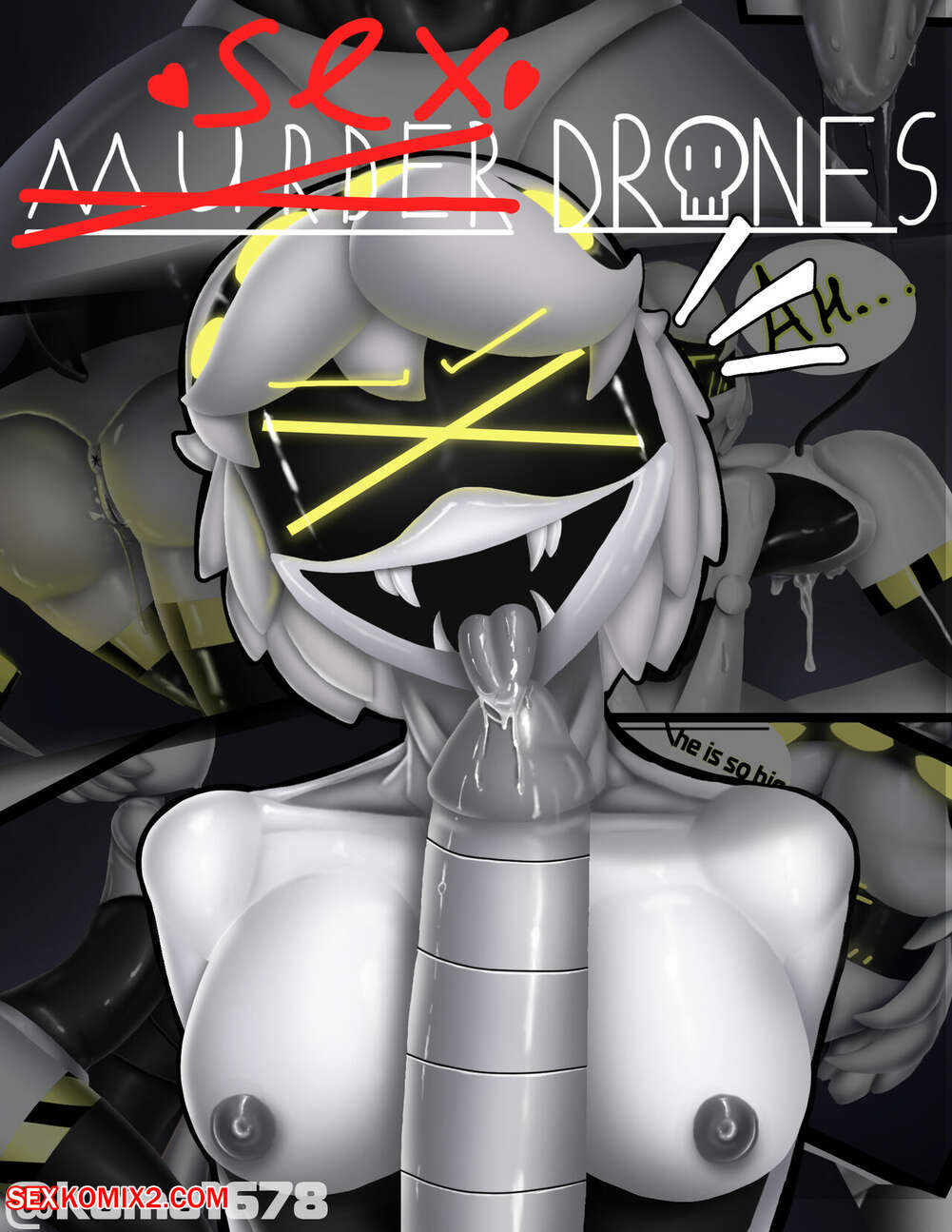 Porn comic Sex Drones. Murder Drones. Kamata