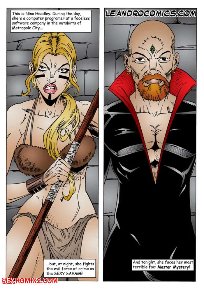 Porn comic Sexy Savage. Chapter 1. Leandro Comics.