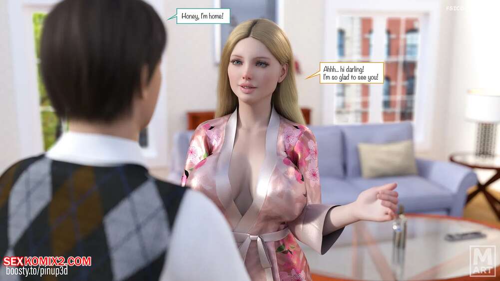 Porn comic Shower Trouble. MaksenbergArt