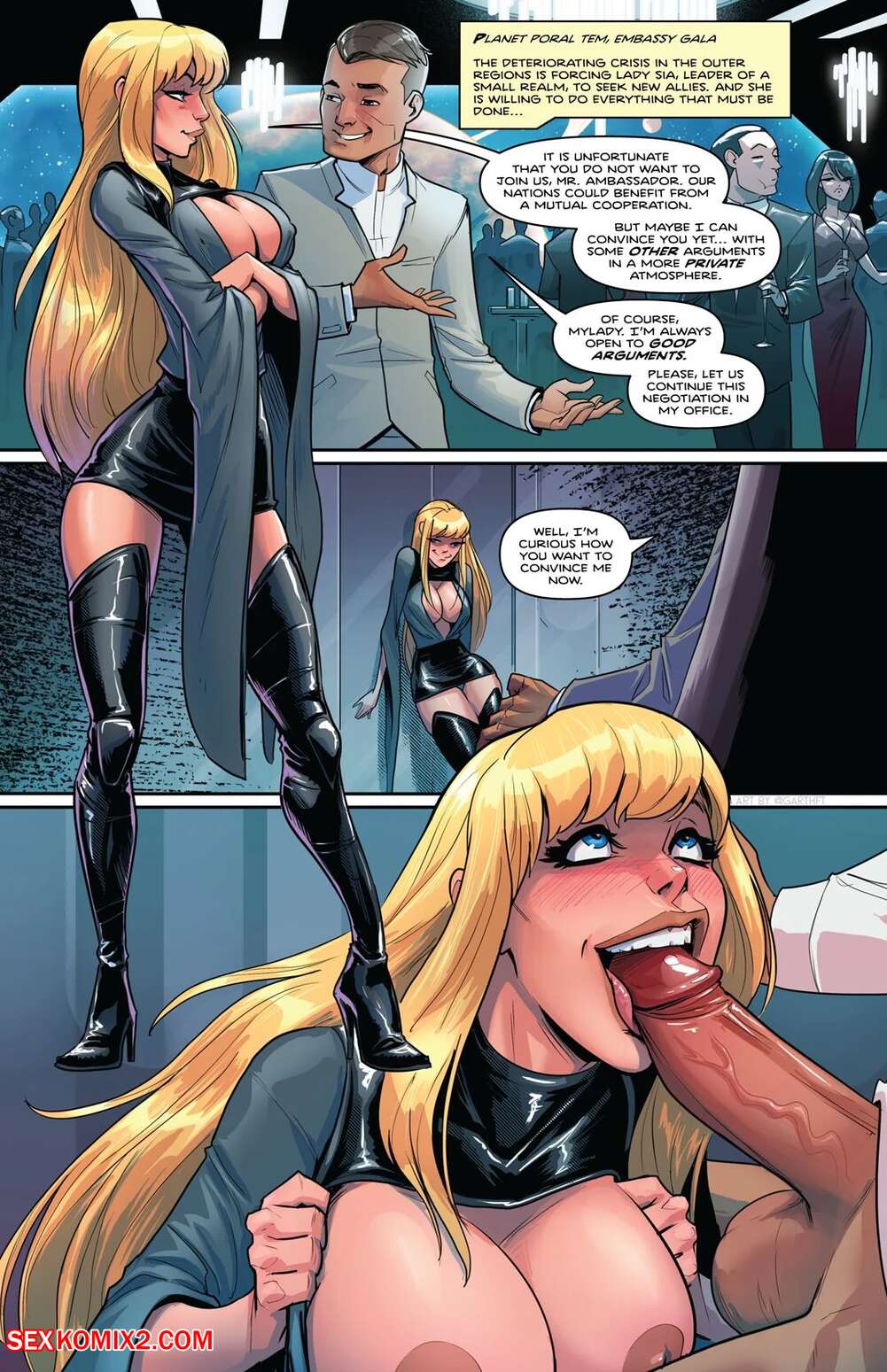 😈 Porn comic Sias Ways Of Diplomacy. TemporalWolf Erotic comic guy to  negotiate 😈 | Porn comics hentai adult only | hqporncomics.com